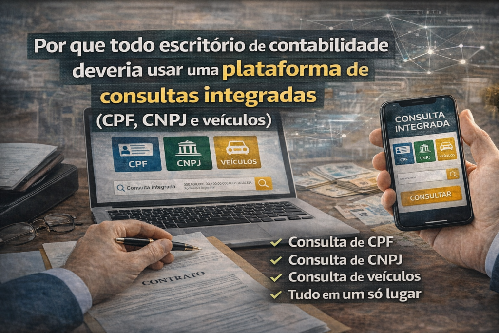 Por que todo escritório de contabilidade deveria usar uma plataforma de consultas integradas