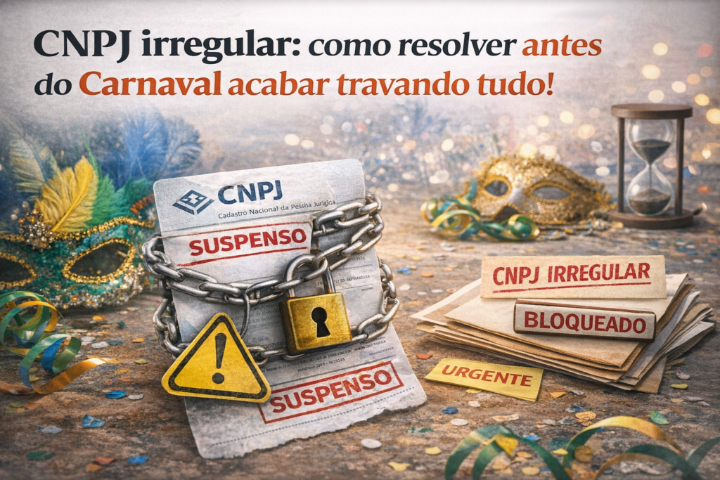 resolver cnpj irregular antes do carnaval