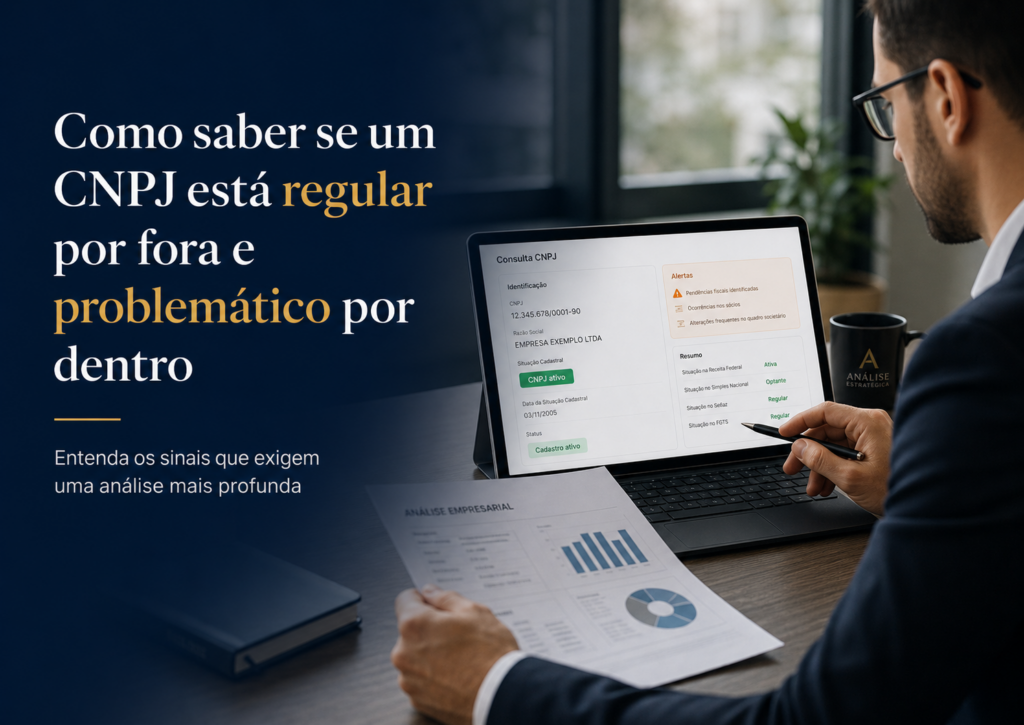 cnpj regular por fora e problematico por dentro