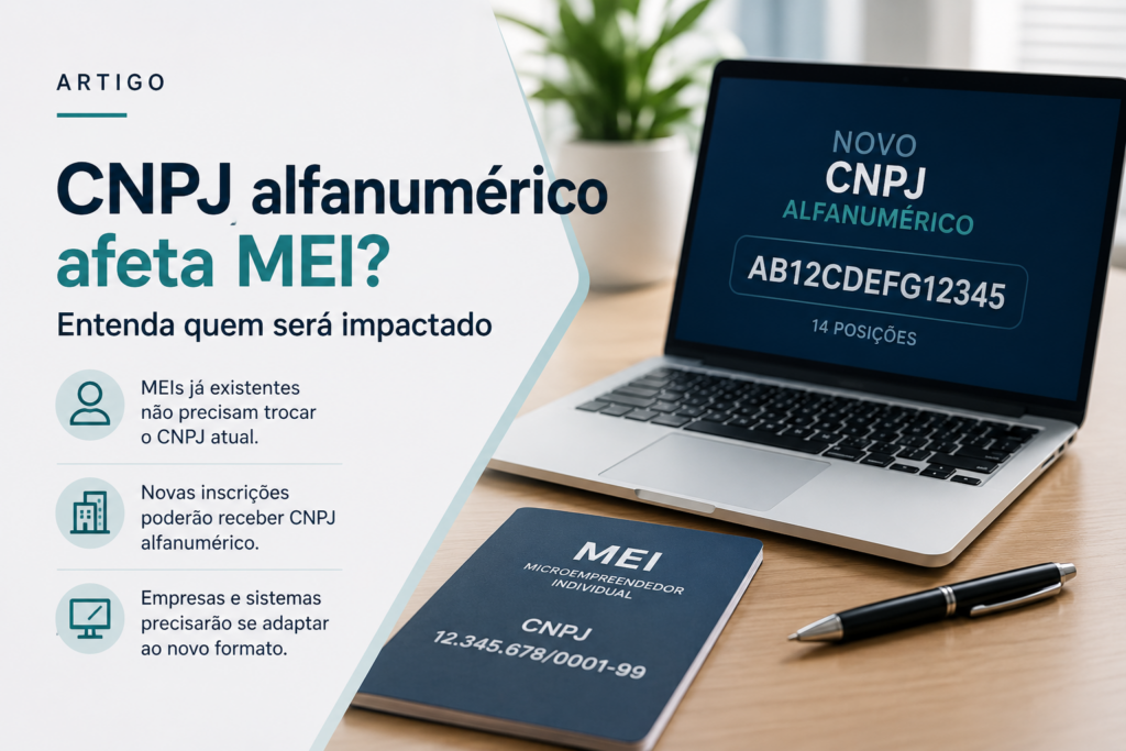 cnpj alfanumerico afeta mei?